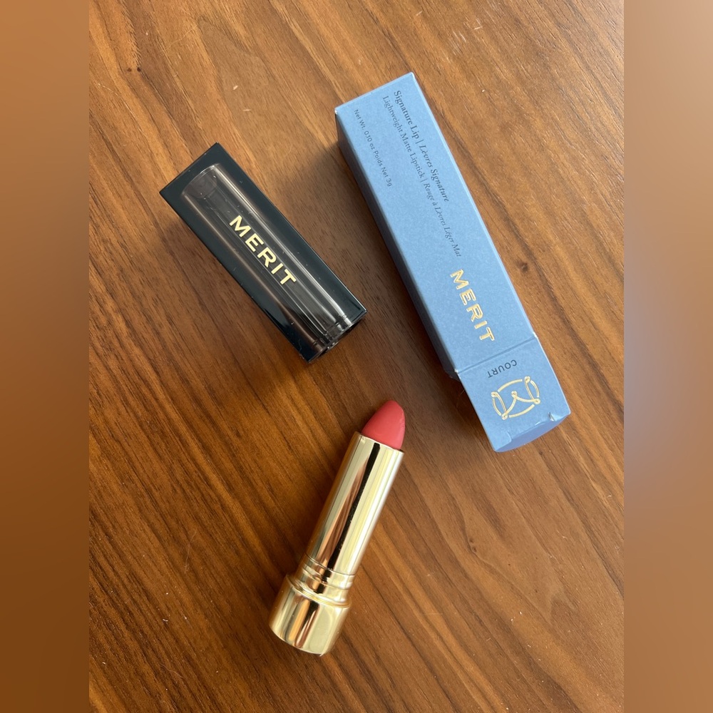 Merit Beauty Matte Lipstick in Court